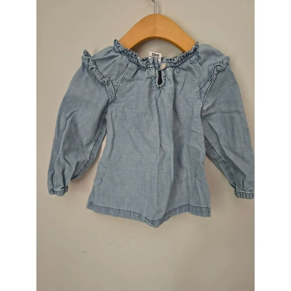 Carter's Baby Chambray Top 18m